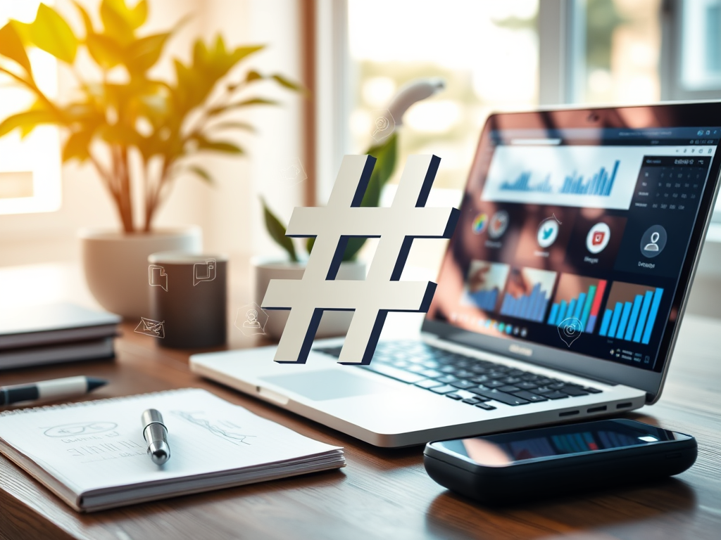 What is the point of hashtags digital marketing